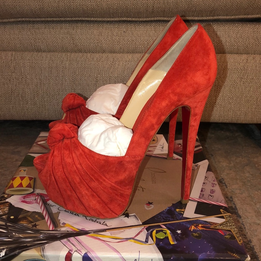 Christian Louboutin Lady Gres 160 Veau Velours